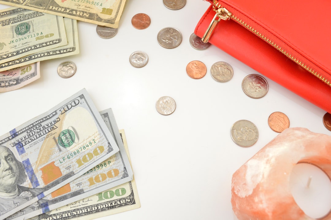 Money styled stock photo and money flat lay photo for personal finance bloggers, business coaches, and entrepreneurs.